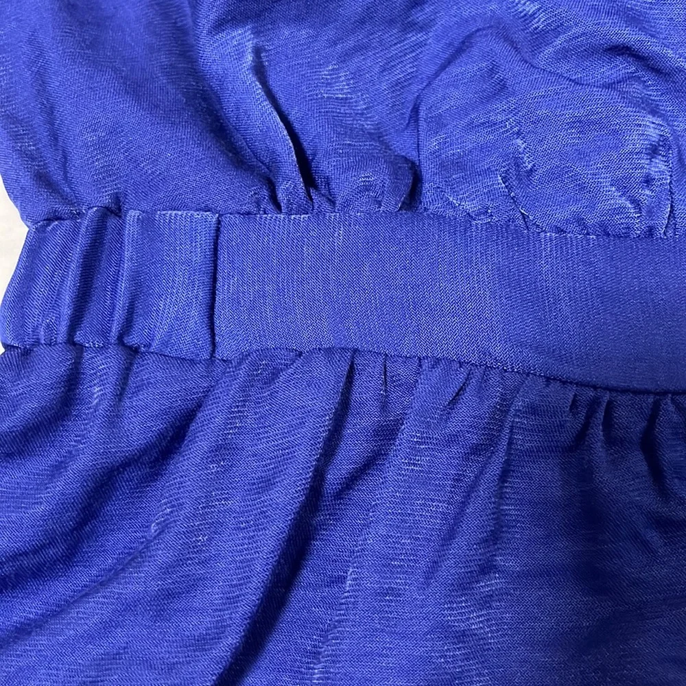 Nine West Pleated Peplum Blouse - Picture 4 of 4